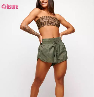 Neue atmungsaktive, lockere Anti-Walking-Yoga-Shorts, Outdoor-Freizeit, Running, 100% Nylon, Sporthorts, Damen, gesunde Hotpants
