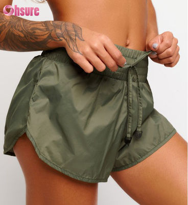 Neue atmungsaktive, lockere Anti-Walking-Yoga-Shorts, Outdoor-Freizeit, Running, 100% Nylon, Sporthorts, Damen, gesunde Hotpants