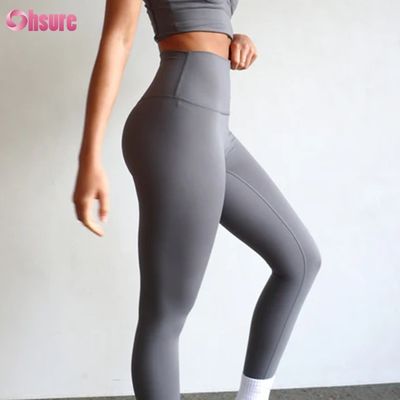 Herstellung von Sportleggings von hoher Qualität aus Nylon-Spandex, schnell trocknen