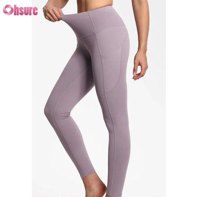 Hersteller Sport Leggings mit Training Schnelltrocknen Hohe Taille Yoga-Kleidung für Frauen