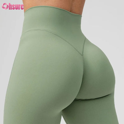 Heißer Verkauf High Waist Workout Yoga Leggings Solid für Frauen Sporthosen Benutzerdefinierte Yoga-Kleidung Neue Mode Hohe Qualität für Frauen