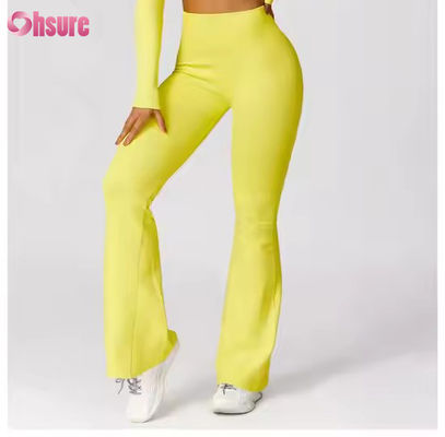 Hochwertige Sporthose Bequeme, vielseitige Sportleggings Yoga-Leggings mit hohem Bund und Falten für Damen