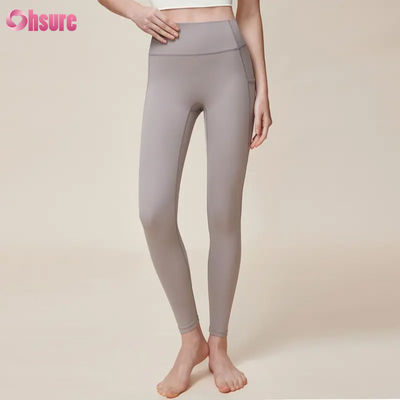 Hochwertige, schnell trocknende Yoga-Hose für Damen, neue Mode, einfarbiges Muster, Gymnastik-Leggings für Fitness-Training