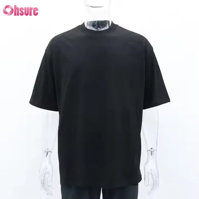 Plus-Size Damen-Damen-T-Shirt für einfache Massen-Designer Unisex Bio-Baumwolle geprägte T-Shirt