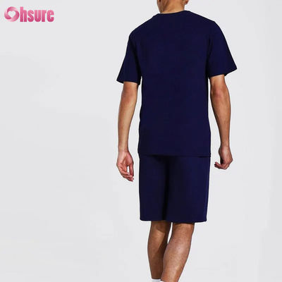 Maßgeschneidertes Fußball-Trikot, leichtes Kurzarm-T-Shirt, hochwertige Qualität für Herren, blanko, lässig, übergroß, mit Druckmuster