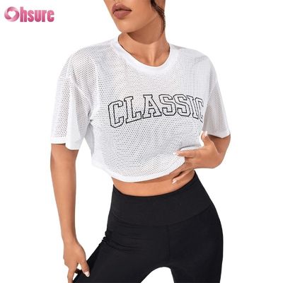 OEM-Fabrikpreis Sommer Leichte Outdoor Workout Mesh Tank Top für Damen