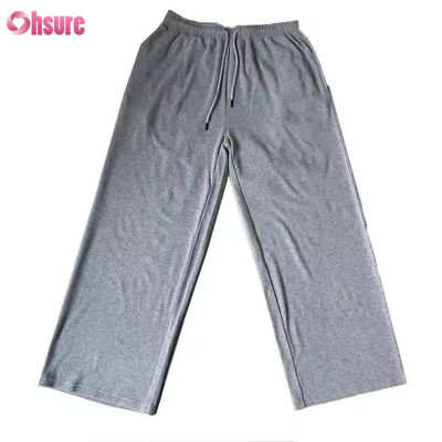 Individuelles Freizeit-Mode-Set in Übergröße, 2-teilig, Jogging-Sweatshirt, Hose mit weitem Bein und ausgestelltem Saum, Trainingsanzug für Damen