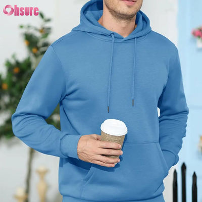 Herren Aktive Hoodies Fleece Gefütterte Sweatshirts Casual Athletic Workout Pullover Mit Tasche Blank Hoodie Hochwertig Gewebt 1 P