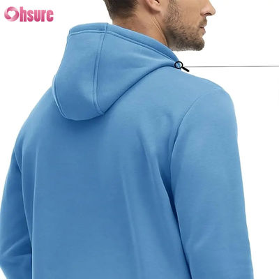 Herren Aktive Hoodies Fleece Gefütterte Sweatshirts Casual Athletic Workout Pullover Mit Tasche Blank Hoodie Hochwertig Gewebt 1 P