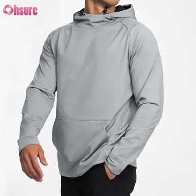 Großhandel Custom Puff Print Pullover Hoodie für Herren Athletic Fit Crossover Sweatshirt für Winter