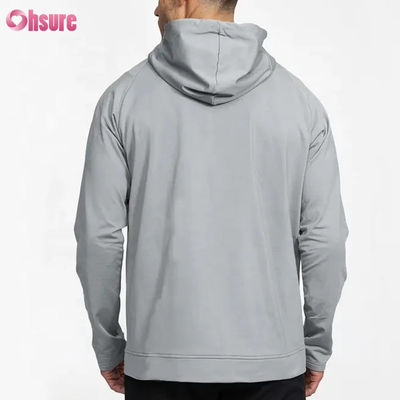 Großhandel Custom Puff Print Pullover Hoodie für Herren Athletic Fit Crossover Sweatshirt für Winter