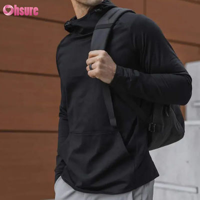 Großhandel Custom Puff Print Pullover Hoodie für Herren Athletic Fit Crossover Sweatshirt für Winter