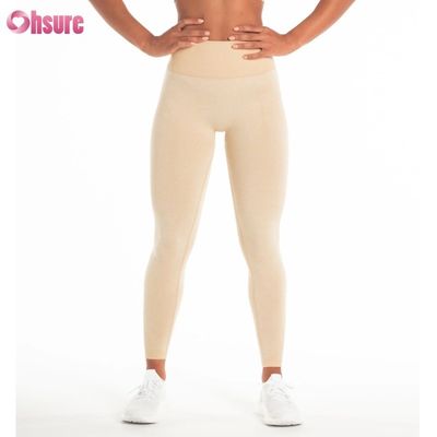 Oem Fabrik Direktverkauf Sport Hosen Feste Farbe anpassbare Sweatpants Fitness Wear nahtlose Design Leggings für Frauen