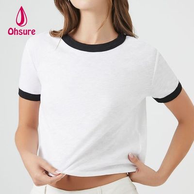 Xylitol Kühlstoff Sport T-Shirt Fitnessstudio Running Kurzärme Schnell trockenes Frauen T-Shirt