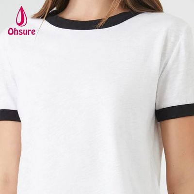 Xylitol Kühlstoff Sport T-Shirt Fitnessstudio Running Kurzärme Schnell trockenes Frauen T-Shirt