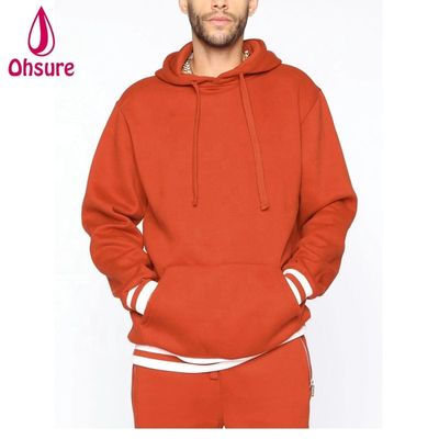 Heißer Verkauf 100% Baumwolle Säure gewaschen Oversized Custom Private Logo Box Fit Hoodie für Herren