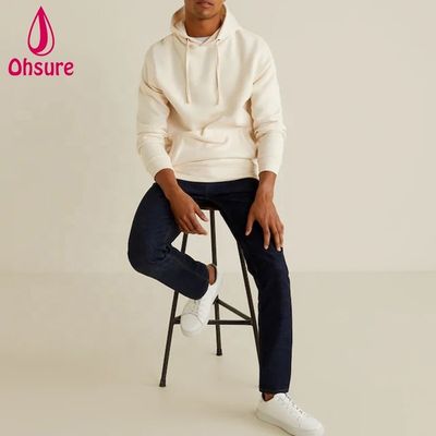 Eco-Friendly Hoodie Hochwertige Baumwolle Herren Hoodies Casual Pullovers Sport Fitnessstudio Einfache Trainierung Männer Hoodies