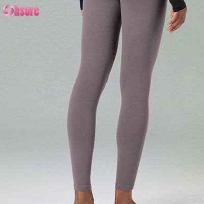 Recycelte Nylon-Spandex-Mischung, umweltfreundlicher Stoff, Gymnastikhose, Workout-Leggings für Damen
