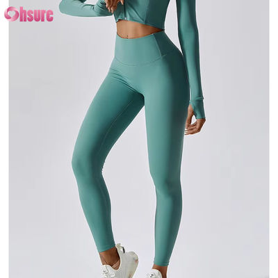 Yoga-Hose mit hohem Bund, butterweich und bauchkontrollierend, 4-Wege-Stretch, Lauf-Gymnastik-Tights, Workout-Leggings für Sportler
