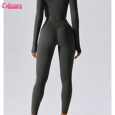 Yoga-Hose mit hohem Bund, butterweich und bauchkontrollierend, 4-Wege-Stretch, Lauf-Gymnastik-Tights, Workout-Leggings für Sportler
