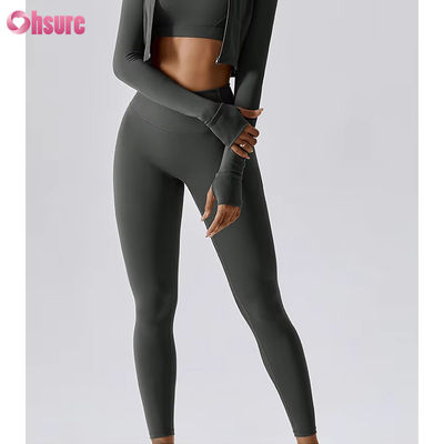 Yoga-Hose mit hohem Bund, butterweich und bauchkontrollierend, 4-Wege-Stretch, Lauf-Gymnastik-Tights, Workout-Leggings für Sportler