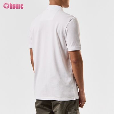 Individuell bedruckte Herren-Poloshirts aus 100 % Baumwolle, Oversize-T-Shirt, Heavyweight, Blanko