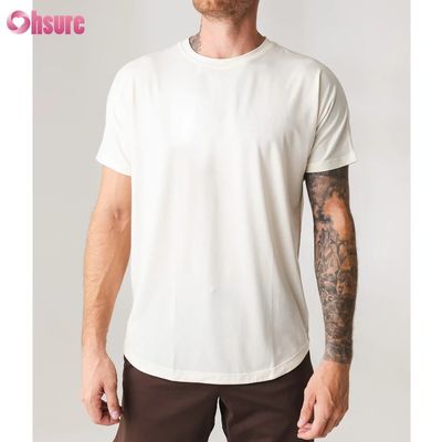 Hochwertige Herren Kurzärme Crew Hals Casual Training T-Shirt