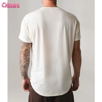 Hochwertige Herren Kurzärme Crew Hals Casual Training T-Shirt