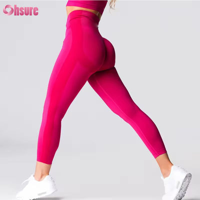 Maßgeschneiderter, brandneuer, hochwertiger Artikel, High-Waist-Hose mit gerafftem Po, Hüftstraffung, GYM, Fitness, Yoga-Leggings für Damen
