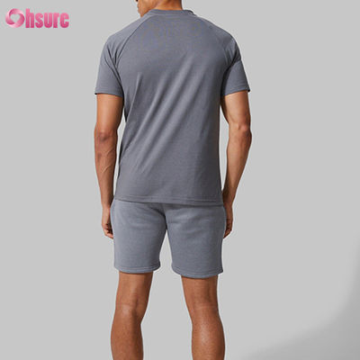 Gymnastik Kurzarm Sport T-Shirt Fitness Shirt Trainer Lauf-T-Shirt Herren Atmungsaktive Sportbekleidung