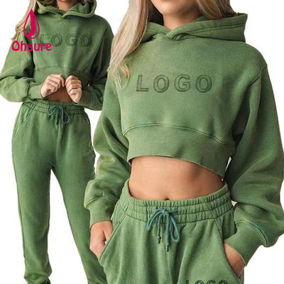 Hoodie Sweatshirts Sweatpants Jogger Tracksuit Print Logo Unisex Sweatsuit Loose Ohsure und Freizeit Casual Herbst für Frauen