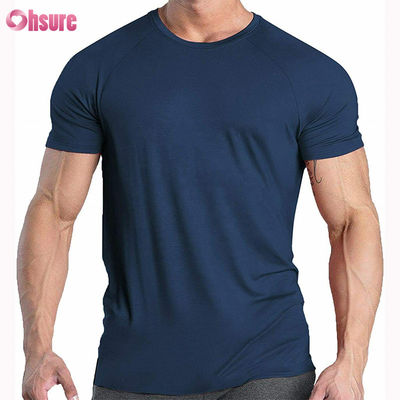 Hochwertig gedruckte Grafik für Männer 95 Baumwolle 5 Spandex Kompressions-T-Shirt Elastische Dehnung Atmung Fitnessstudio Kurzärme T-Shirt