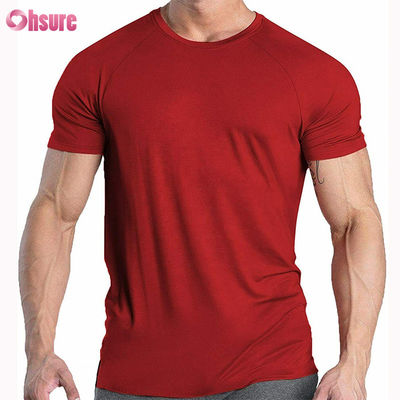 Hochwertig gedruckte Grafik für Männer 95 Baumwolle 5 Spandex Kompressions-T-Shirt Elastische Dehnung Atmung Fitnessstudio Kurzärme T-Shirt