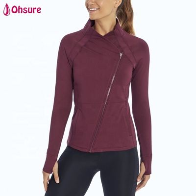 Individuelle Reißverschluss-Top-Jacke Bedruckte Sportjacke Damen Designer Casual Trainingsanzug Gym Yoga Wear Einzigartige Jacke Umper