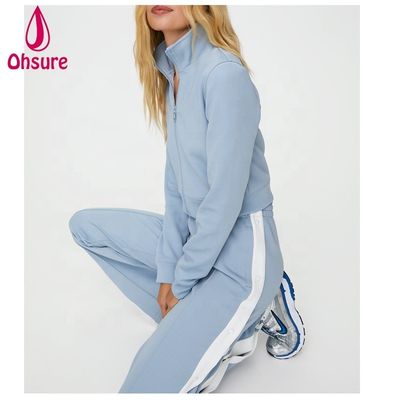 Damen Windjacke Sport Outdoor Jacke Mode Running Workout Kapuzenjacke Motorradjacke Polyester Reißverschluss Jacke Gewebt Standard