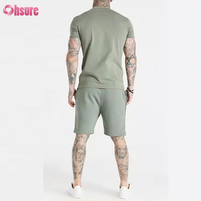 5 Spandex Sport Herren T-Shirt auf Herren T-Shirt Vintage Einfach Casual Running Custom Hochwertig 95 Baumwolle Figurbetontes Fitnessstudio Logo Druck