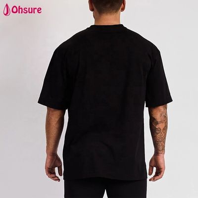 Großhandel Custom OEM Marken Druck Übergroßes Blanko Herren T-Shirt Running Tee Gym Wear Sport T-Shirt für Herren
