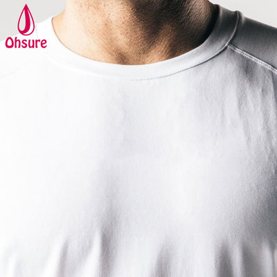 Printdruck Ärmelloses T-Shirt Roher Schnitt Arm Herren Workout Kleidung Training Gym Top Herren T-Shirts Casual Blank T-Shirt Blank Shirts