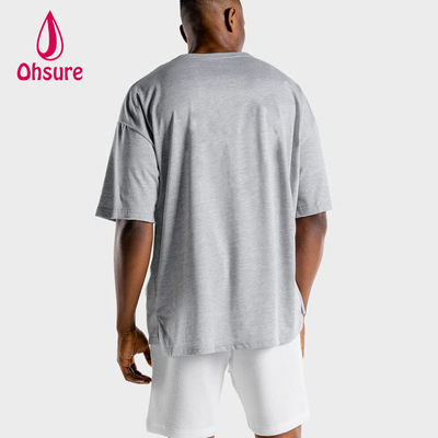 Custom T-Shirt Herren Kleidung Casual Herrenhemden Baumwoll T-Shirts 2022 Sommer Bedruckte Hemden O-Ausschnitt Blanko Einfarbig Gestrickt 50-100 Stück