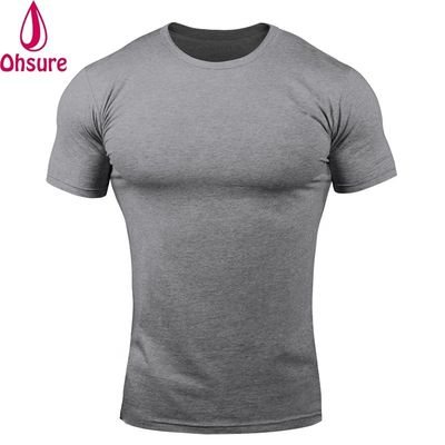 Gymnastik Sport Shirt Männer Fitness Lauf T-Shirt Mann Dry-fit Kurzärme Training T-Shirt Männer