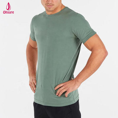 Hot Sale Sport Männer T-Shirt 95% Baumwolle 5% Spandex Training T-Shirt Lifestyle Top Männer Kurzärme Gym Tee