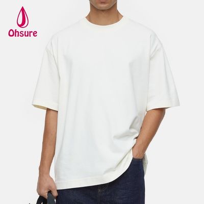 Herren Sommer Hochwertiges Kurzarm-T-Shirt Kaltseide Recycelt Original Baumwolle Maßgeschneiderte Übergroße Sport-T-Shirts