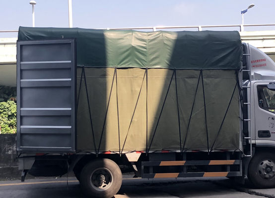 Litong einseitig lackierte PVC-beschichtete Planen für LKW-Gardinen, Seitenwände, LKW-Abdeckungen, beschichtetes Gewebe, Segeltuch, Baumwollzelt