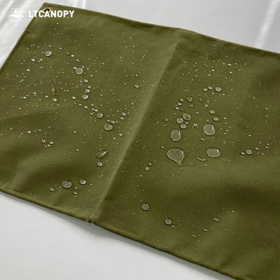 Litong Leichtgewicht Wasserdichte Olivengrüne organische Silizium-Tarte Leinwand-Tarte