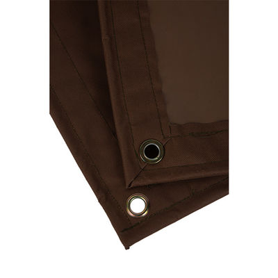 Litong Braune Oxford-beschichtete Planen für den Außenbereich mit wettbewerbsfähigem Preis, Mehrzweck-Zelt-Tasche