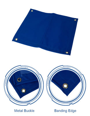Litong Leichte blaue Oxford-Gewebe Polyester PVC-beschichtete Plane China Hersteller