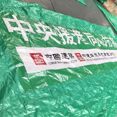 Litong Verstärkte Ecken PE Tarp Plastikblech Lkw-Abdeckung UV-dichte PE-Tarn