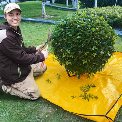 Litong Garten Laubplane Tasche Wiederverwendbar Wasserdicht Gartenabfall PE-Plane