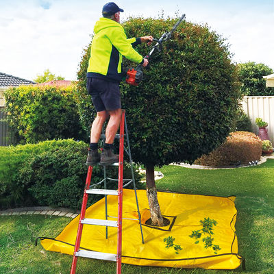 Litong Garten Laubplane Tasche Wiederverwendbar Wasserdicht Gartenabfall PE-Plane
