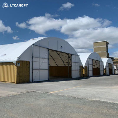 Anpassungs-Wasserdichte Außenabdeckung aus PVC-Gewebe Poly Tunnel Versand Container Schutz